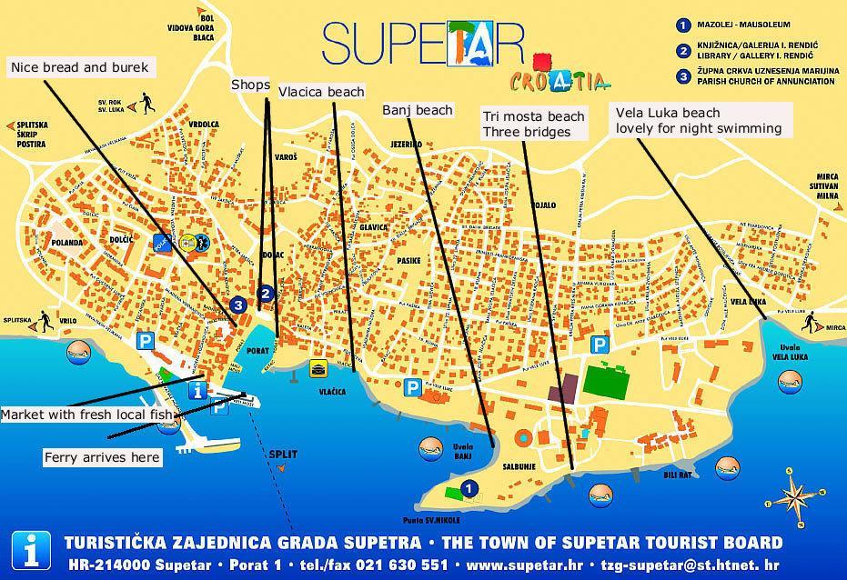 Ida Apartments Supetar Luaran gambar